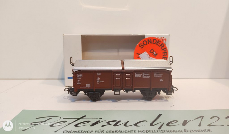 Märklin H0 AC 4619 Schiebedachwagen / DB / OVP weiß