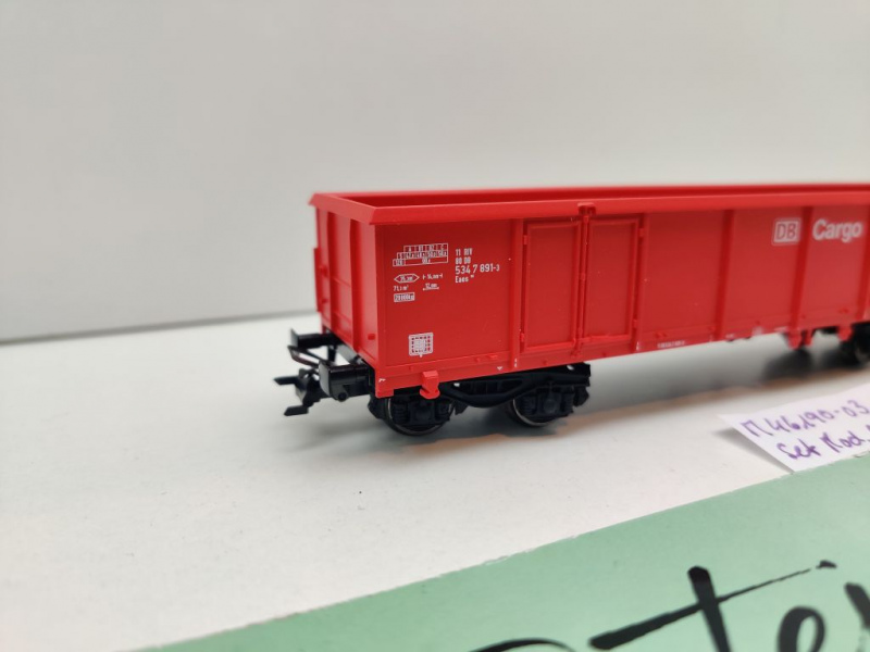 Märklin H0 AC 46190-01 Hochbordwagen "CARGO" Eaos106 aus Set / NEM / DB