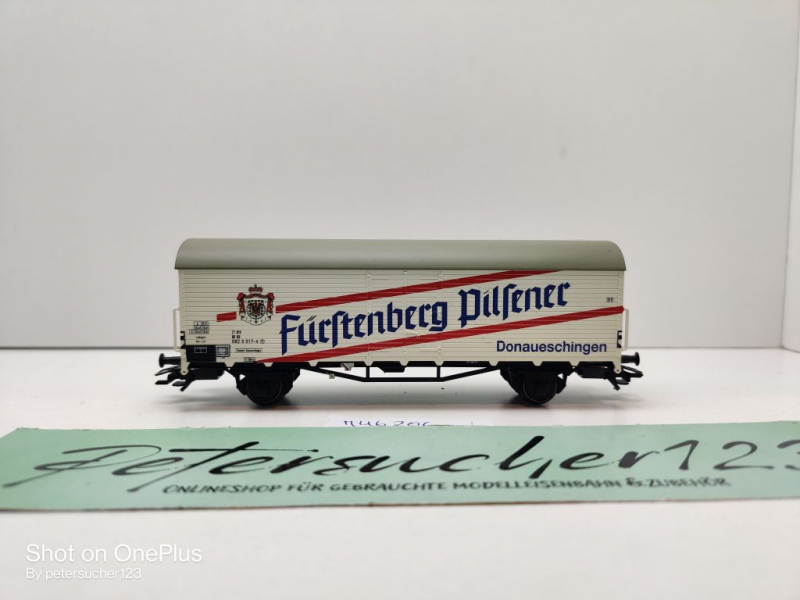 Märklin H0 AC 46206 Bierwagen "Fürstenberg Pilsner" / Ibbs / NEM / DB