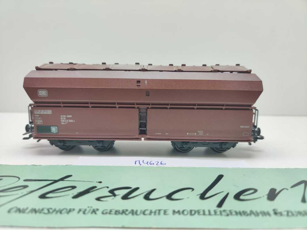 Märklin H0 AC 4626 Selbstentladewagen m Klappdeckeldach Tad-u961 / NEM / DB
