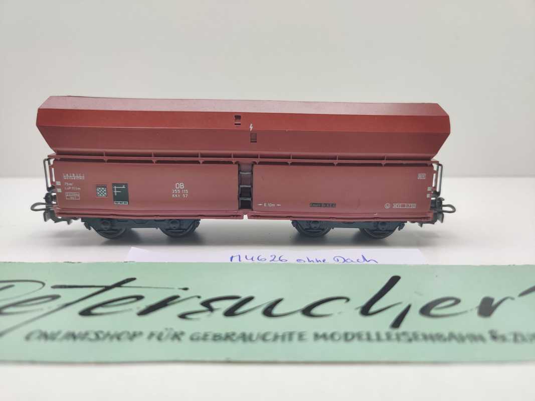 Märklin H0 AC 4626 Selbstentladewagen KKt57 / Dach fehlt / DB