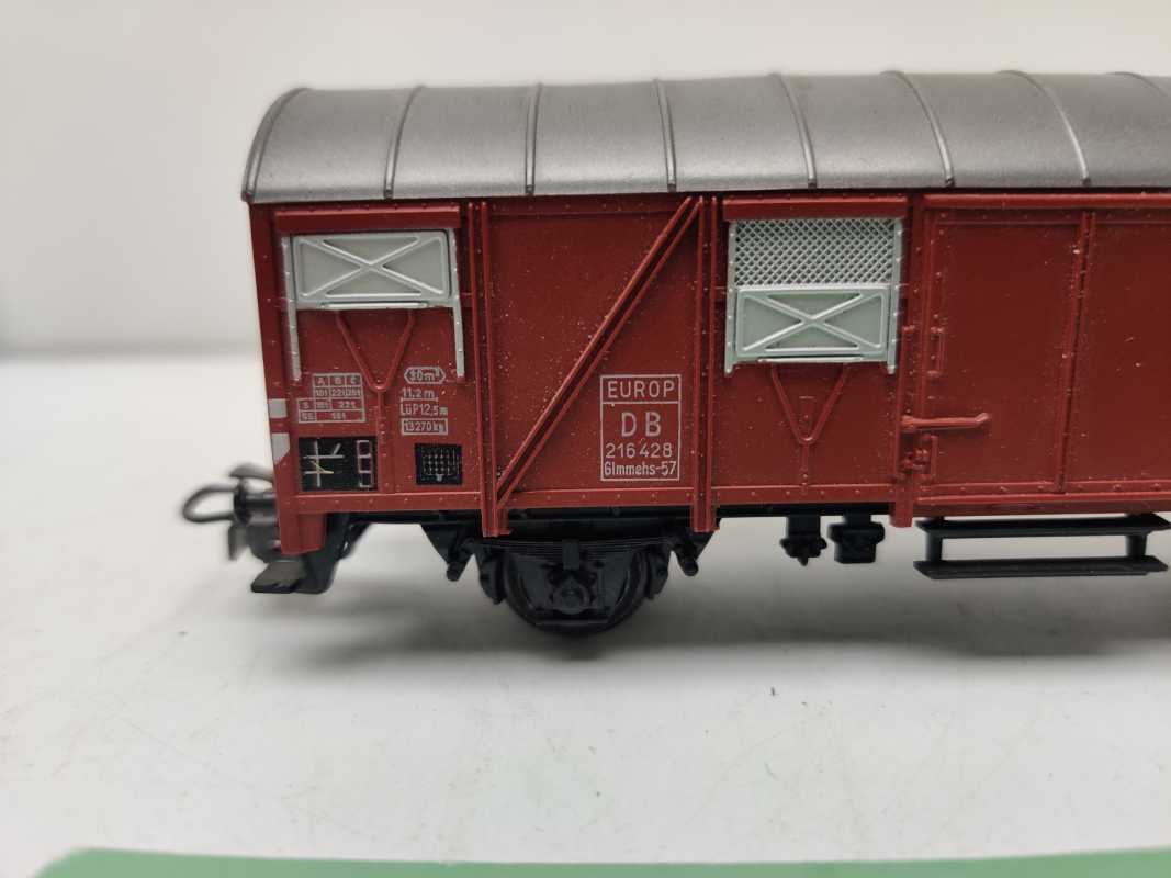 Märklin H0 AC 4627 / Gedeckter Güterwagen / Glmmehs 57 / DB