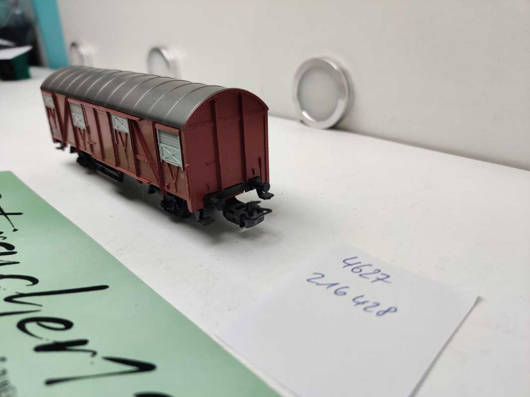Märklin H0 AC 4627 / Gedeckter Güterwagen / Glmmehs 57 / DB