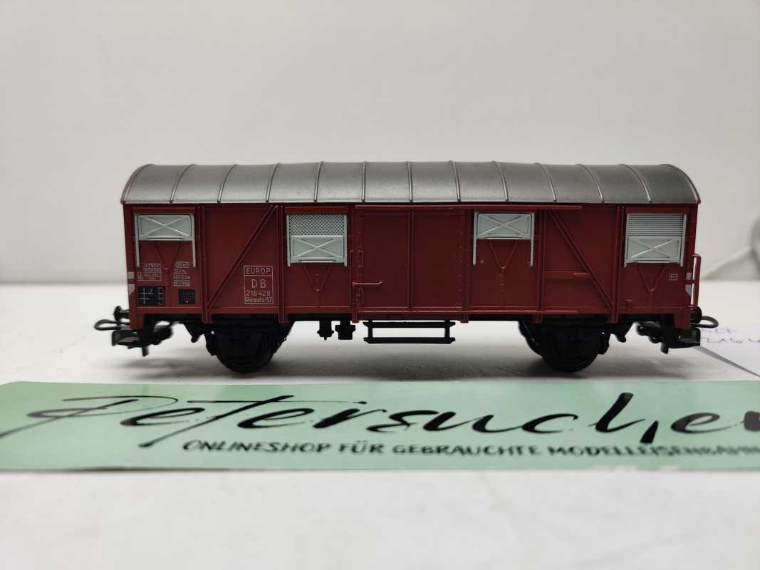 Märklin H0 AC 4627 / Gedeckter Güterwagen / Glmmehs 57 / DB