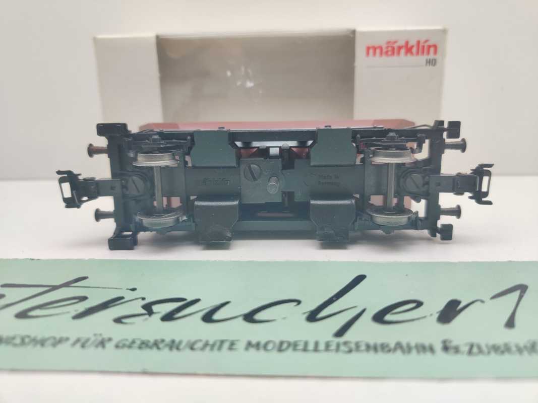 Märklin H0 AC 4631 Drehschieber-Seitenentladewagen Otmm 70 / NEM / DB / OVP