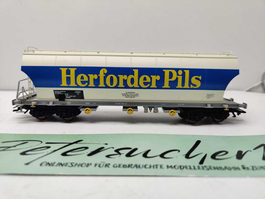 Märklin H0 AC 46328 / 4-Achser Kesselwagen / Herforder Pils / NEM / DB