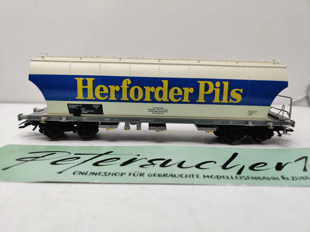 Märklin H0 AC 46328 / 4-Achser Kesselwagen / Herforder Pils / NEM / DB