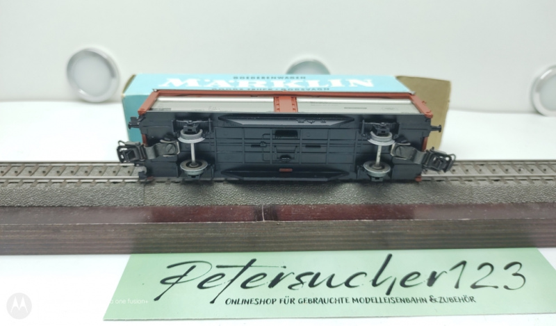 Märklin H0 4633 Güterwagen / Schiebewänden / Schiebedach  DB Hellblaue OVP