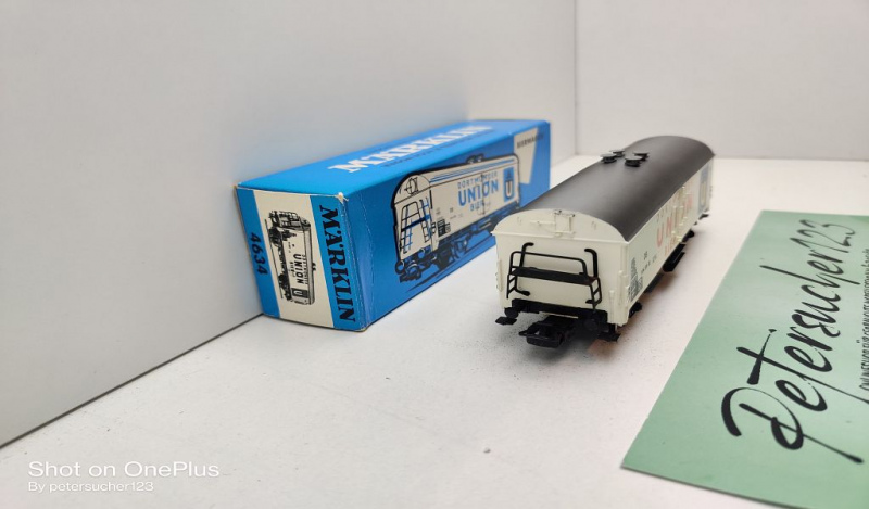 Märklin H0 AC 4634 Bierwagen "Dortmunder Union" / Tehs 50 / DB / OVP blau