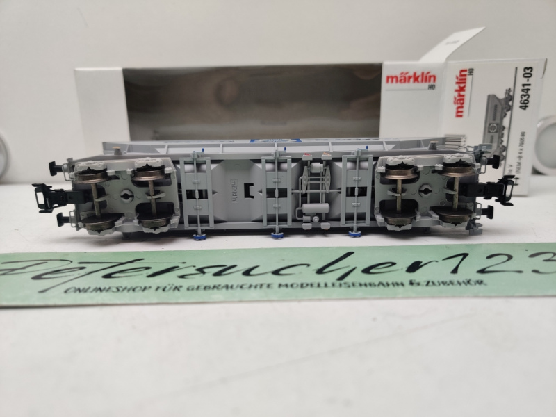 Märklin H0 AC 46341-03 Großraum-Getreidesilowagen (Typ Cerealier) / französischen Privatgesellschaft „GROUPE SOUFFLET“ / SNCF / OVP