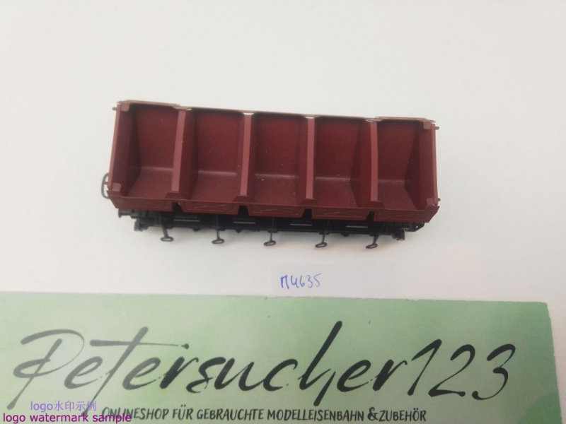 Märklin H0 AC 4635 Muldenkippwagen / Fz120, Ommi51 / DB