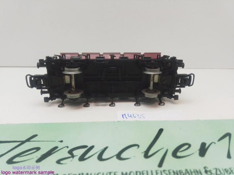 Märklin H0 AC 4635 Muldenkippwagen / Fz120, Ommi51 / DB