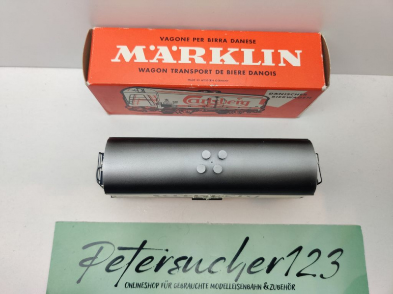 Märklin H0 AC 4636 Kühlwagen "Carlsberg" / Za / DSB / OVP rot