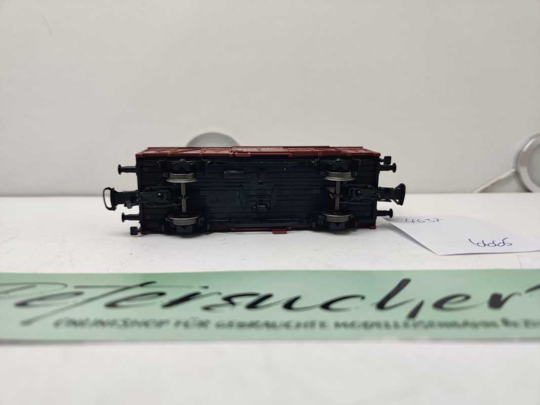 Märklin H0 AC 00755-02 / gedeckter Güterwagen / Kühlwagen  Bananentransport (Gms) / DB