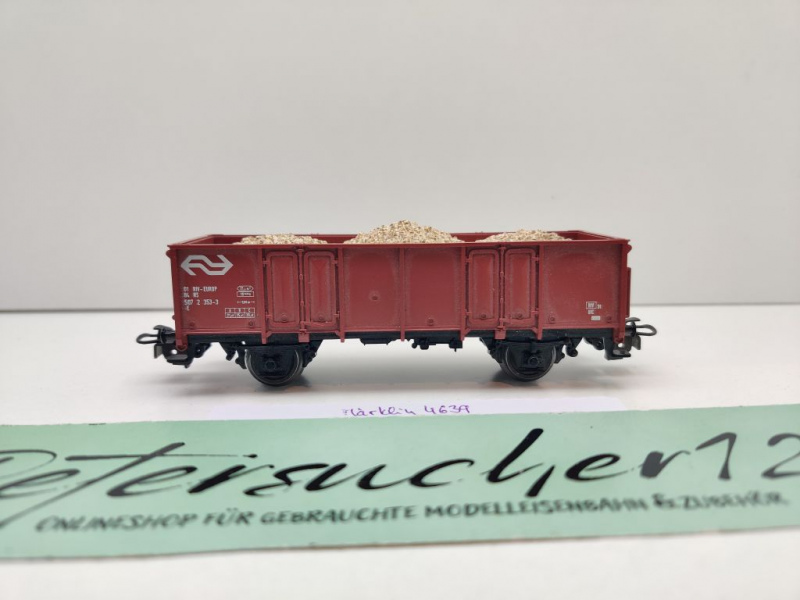 Märklin H0 AC 4639 Hochbordwagen Ladung / UIC-Nummer / NS