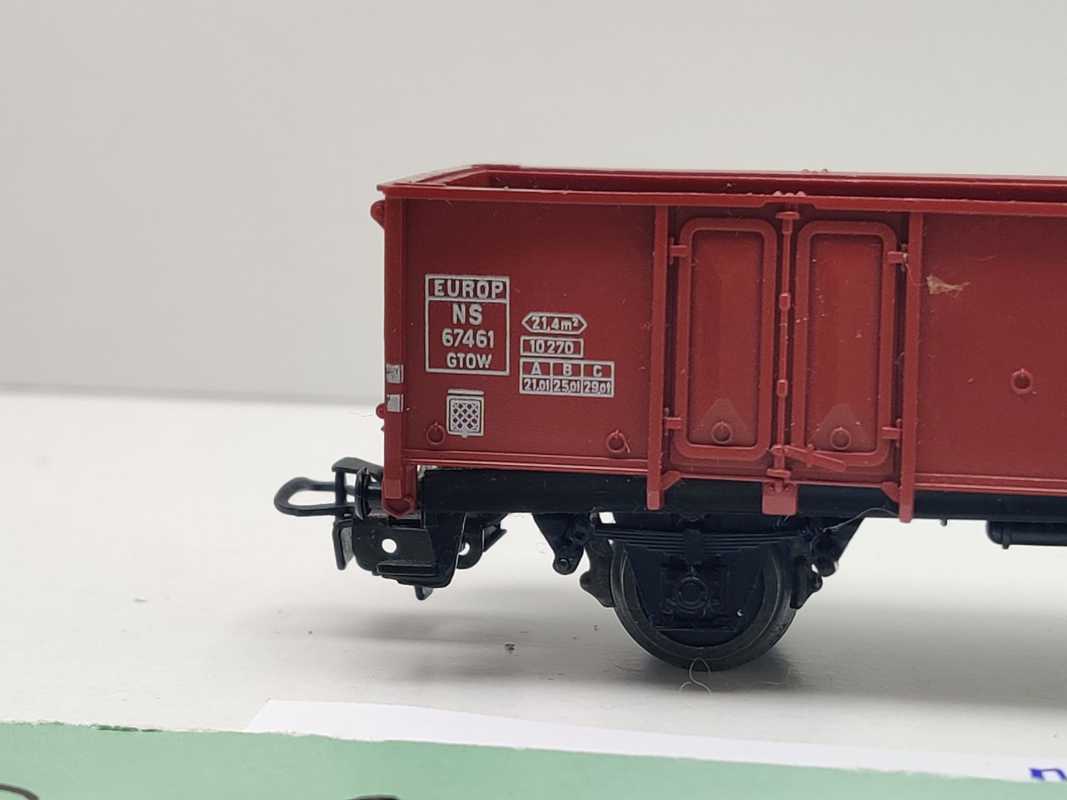 Märklin H0 AC 4475 Hochbordwagen GTOW / ohne Ladung / NS