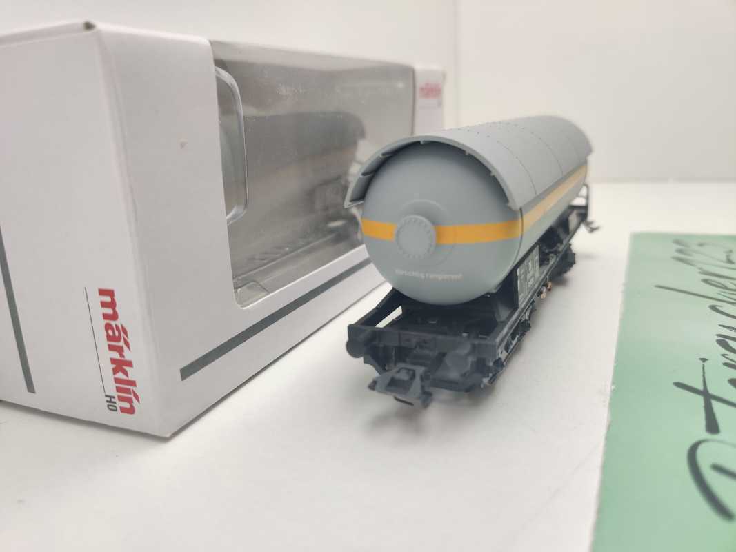 Märklin H0 46453 Druckgas-Kesselwagen "EVA" insider'06 / NEM / DB, EVA / OVP weiß