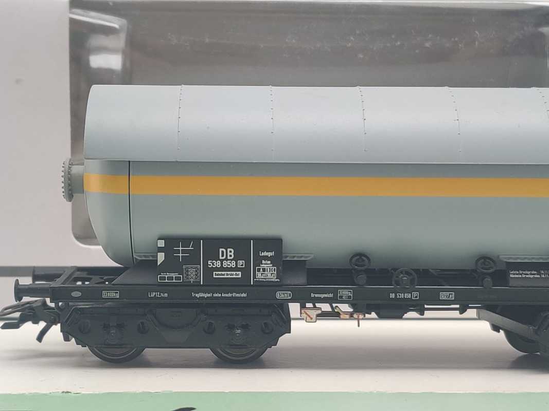 Märklin H0 46453 Druckgas-Kesselwagen "EVA" insider'06 / NEM / DB, EVA / OVP weiß