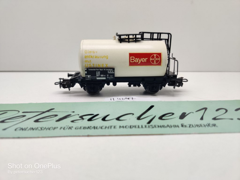 Märklin H0 AC 4647 Kesselwagen "Bayer Gleisentkrautung" / [P] / DB