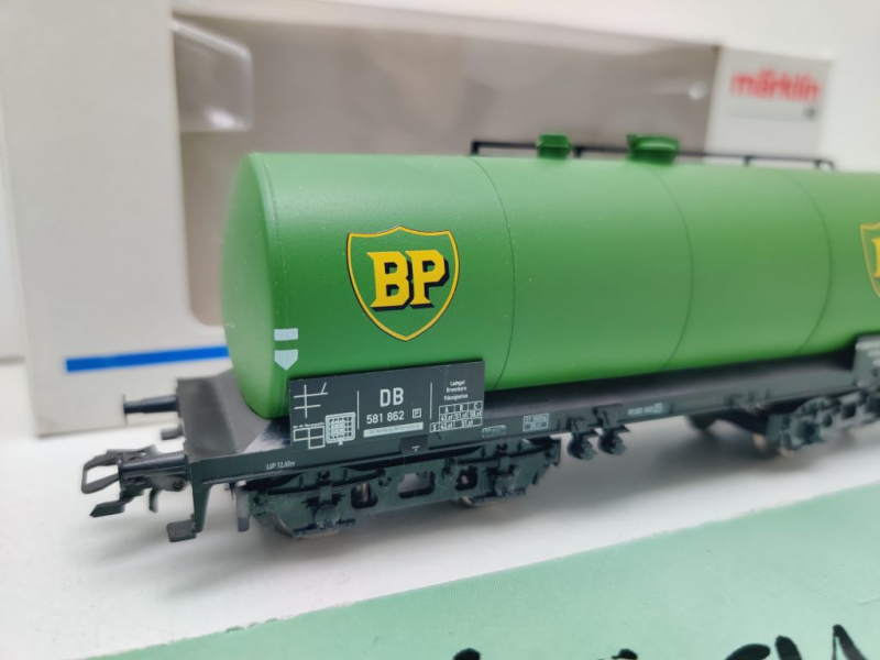 Märklin H0 AC 46514 Kesselwagen "BP" idee&spiel / NEM / DB / OVP weiß