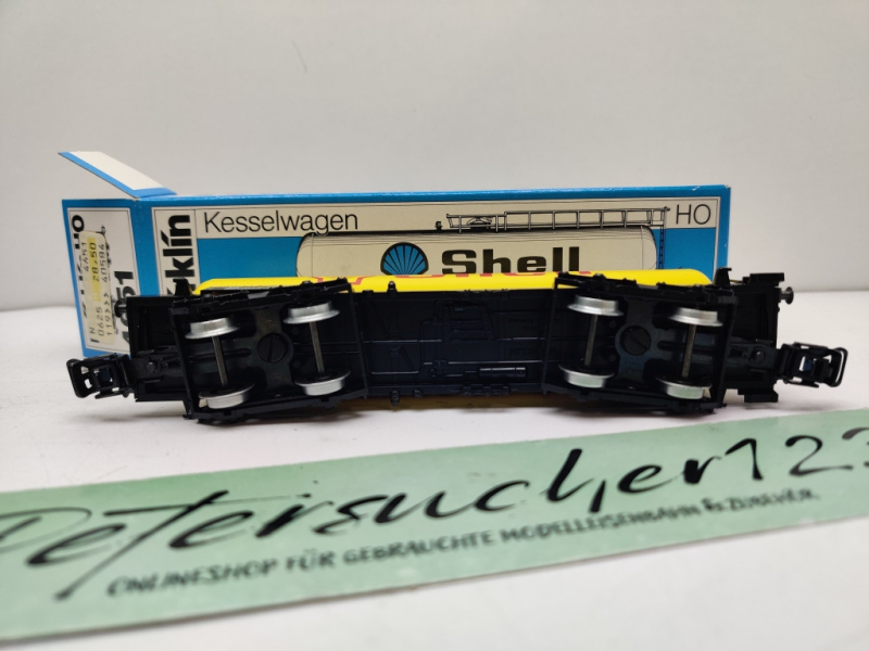 Märklin H0 4651 Kesselwagen SHELL  / 4-Achser / Blaue OVP