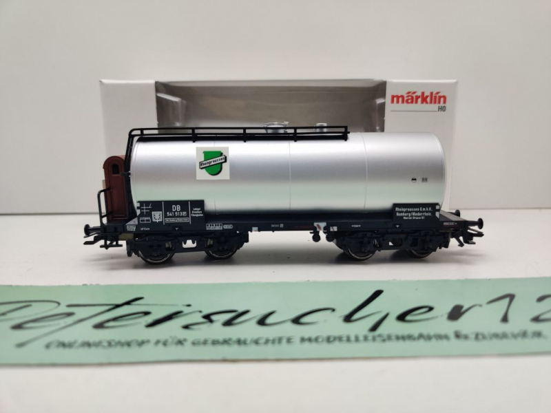 Märklin H0 AC 46534 Kesselwagen "Rheinpreussen" Eurotrain / NEM / DB / OVP weiß