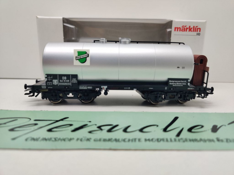 Märklin H0 AC 46534 Kesselwagen "Rheinpreussen" Eurotrain / NEM / DB / OVP weiß