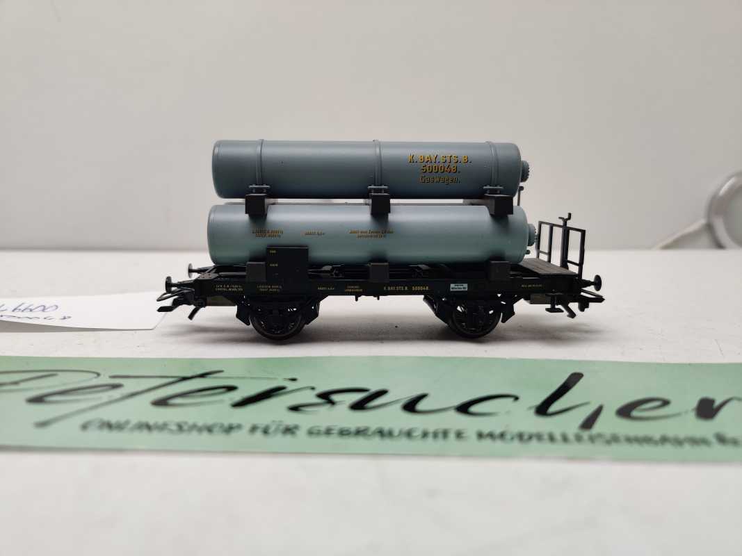Märklin H0 AC 500048 / zweiachsigen Gaswagen / Transport von Leuchtgas / K.Bay.Sts.B.