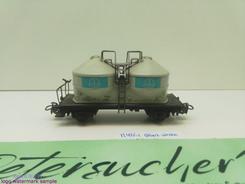 Märklin H0 AC 4661 Silowagen "Quarzwerke" / Kds54 / DB