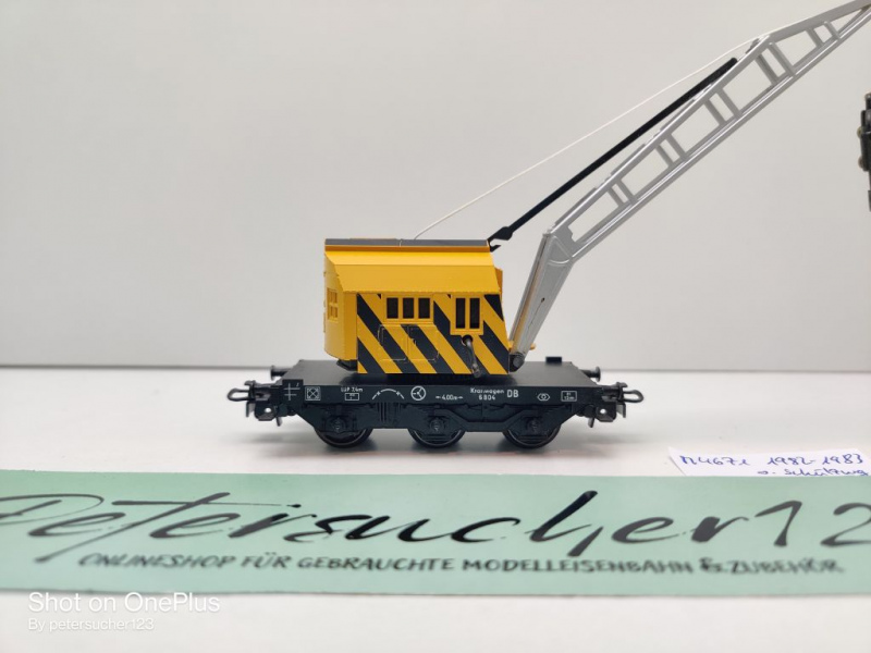 Märklin H0 AC 4671 Kranwagen "Krupp-Ardelt" / DB