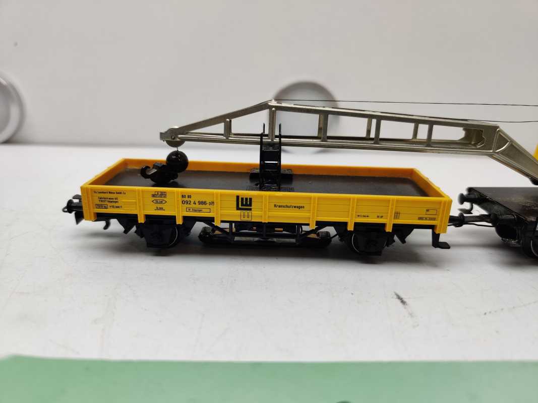 Märklin H0 AC 46720 / Kranwagen-Set / Wiebke Bau / Fx-Decoder / NEM / DB