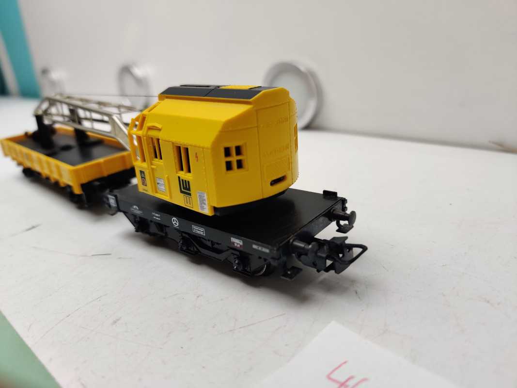 Märklin H0 AC 46720 / Kranwagen-Set / Wiebke Bau / Fx-Decoder / NEM / DB
