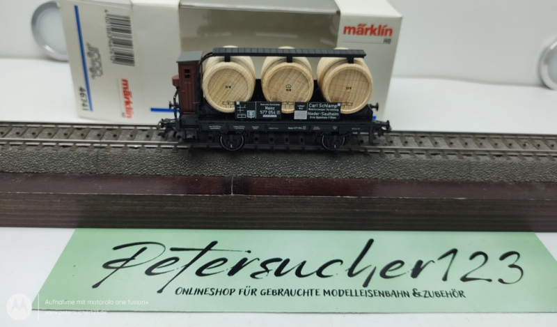 Märklin H0 46741  Weinfasswagen DRG OVP