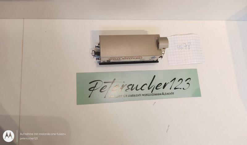 Märklin H0 AC 4678 Flachdachwagen m. Brmshs "Aktien-Brauerei Wulle" / K.W.St.E.