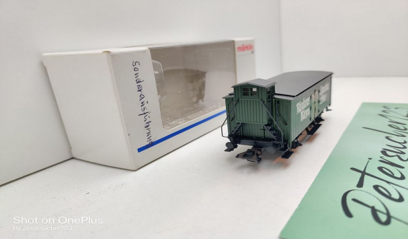 Märklin H0 AC 4680-82 Bierwagen SoMo 1996 "MÜNCHENER MÄRZEN" / G 10 / DRG / Ers-VP