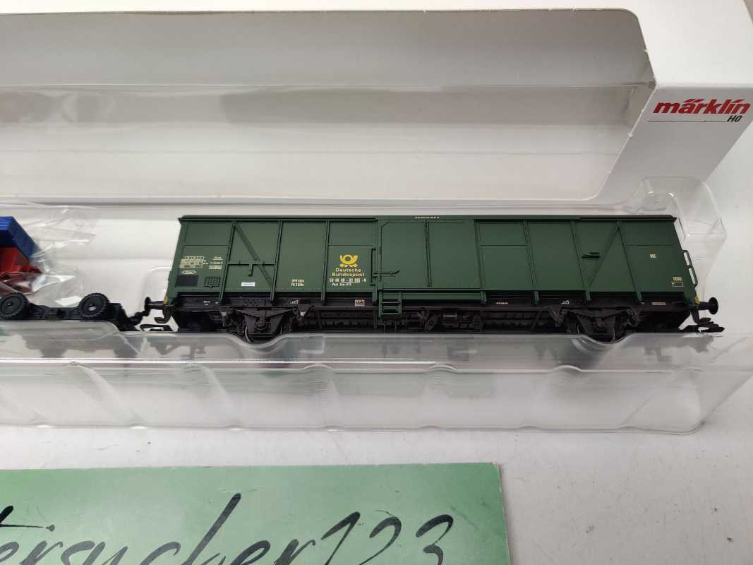 Märklin H0 AC 46820 / PMS 63-10 / Sonder-Wagenset „Ende der Bahnpost“ / OVP