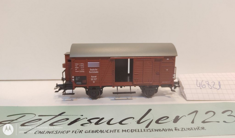 Märklin H0 AC 46821 1x ged Güterwagen aus Set / Typ Gr / NEM / DRG