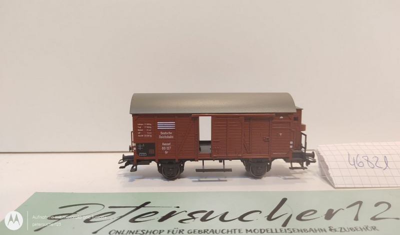 Märklin H0 AC 46821 1x ged Güterwagen aus Set / Typ Gr / NEM / DRG