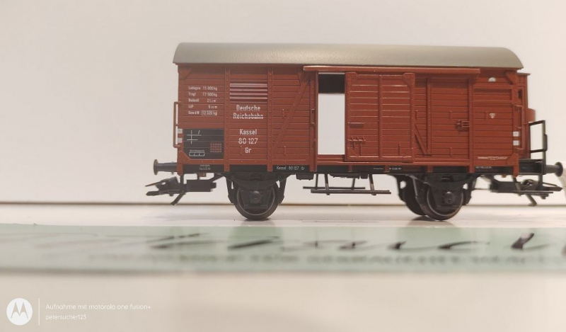 Märklin H0 AC 46821 1x ged Güterwagen aus Set / Typ Gr / NEM / DRG