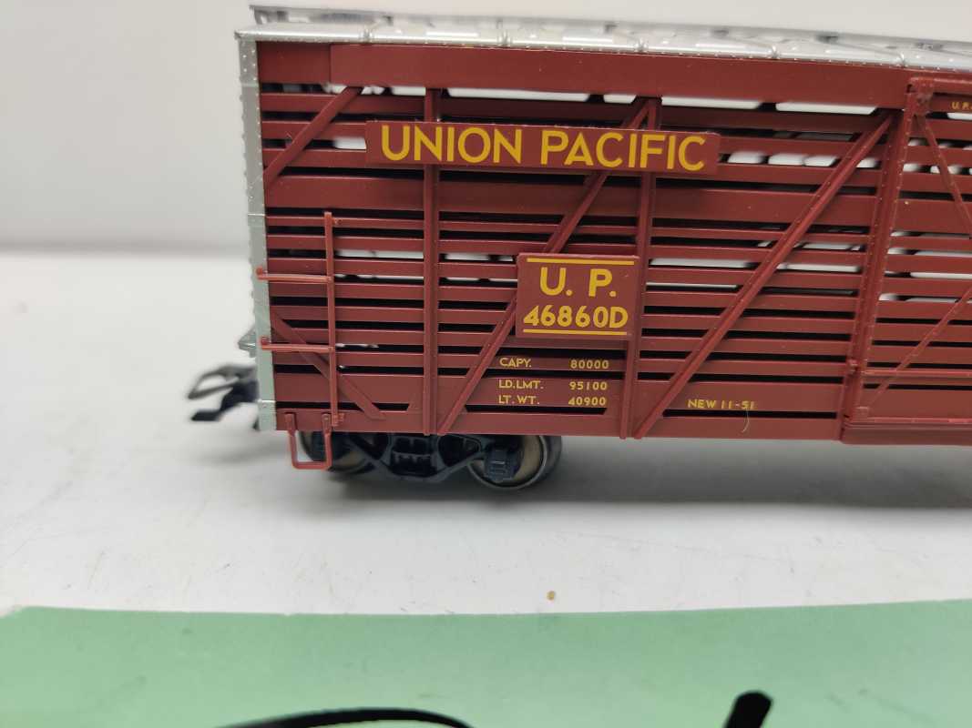 Märklin H0 AC 46860D / 4-Achser Güterwagen /  Union Pazific / U.P. / NEM