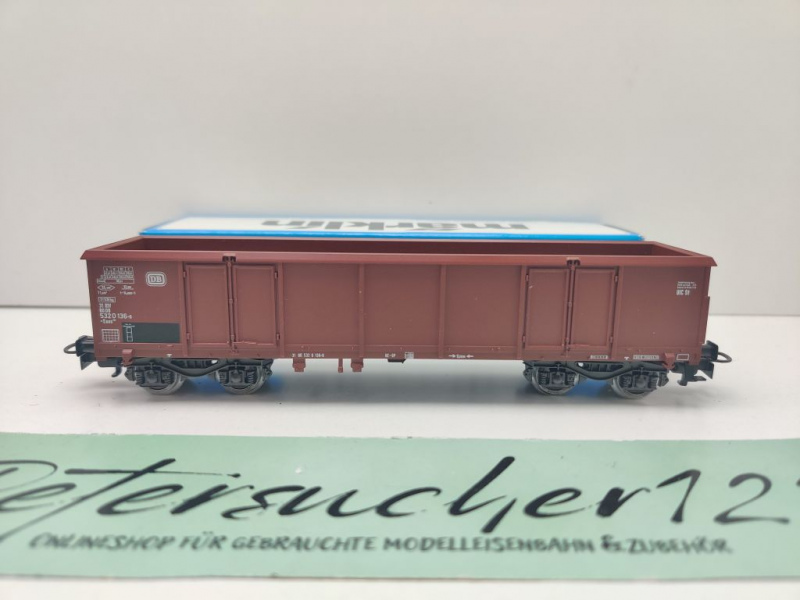 Märklin H0 AC 4690 Hochbordwagen Eaos106 / DB / OVP blau