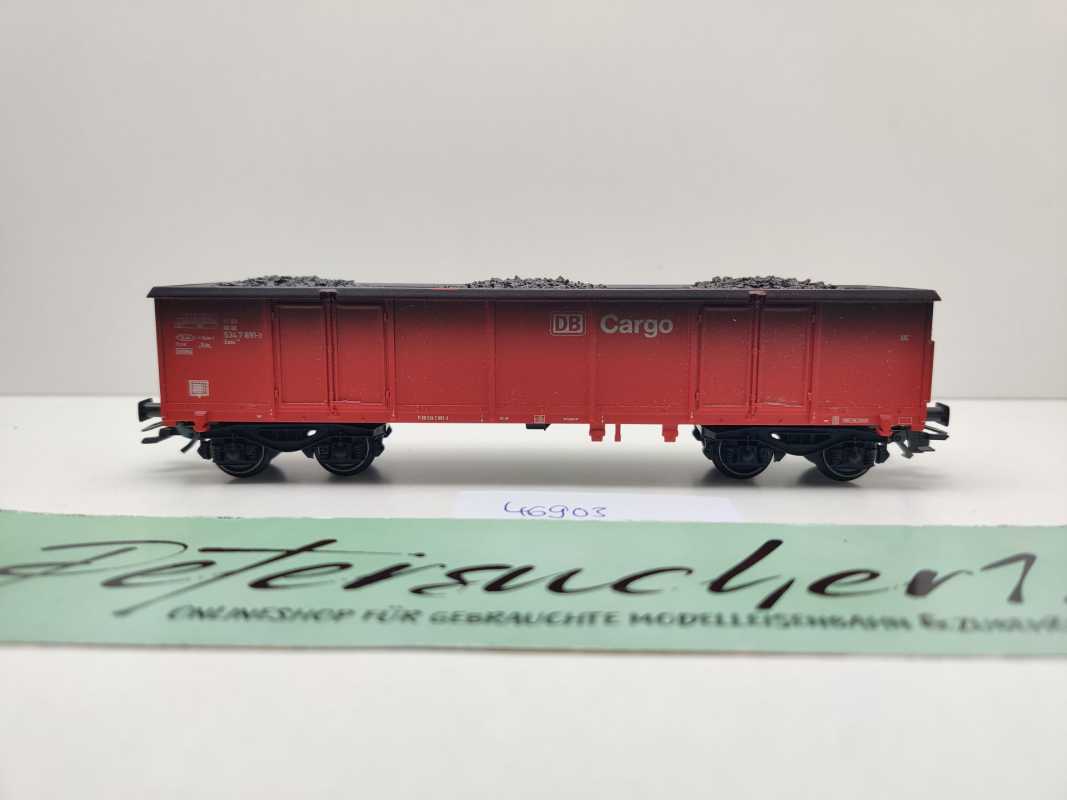 Märklin H0 AC 46903 offener Güterwagen "Cargo" Kohleladung Eaos / NEM / DB