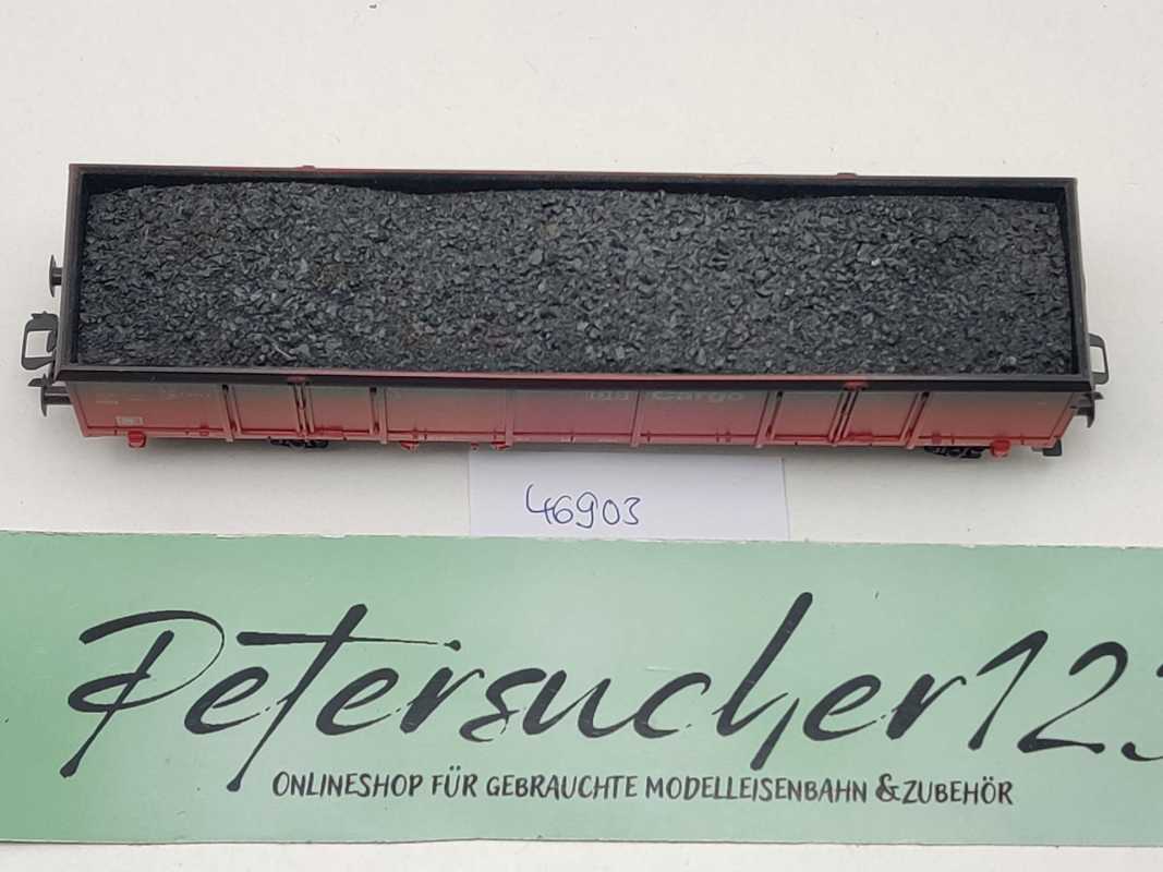 Märklin H0 AC 46903 offener Güterwagen "Cargo" Kohleladung Eaos / NEM / DB