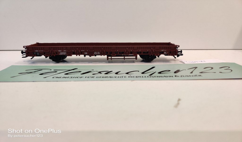 Märklin H0 AC 46974 Rungenwagen Rlmms 56 / NEM / DB
