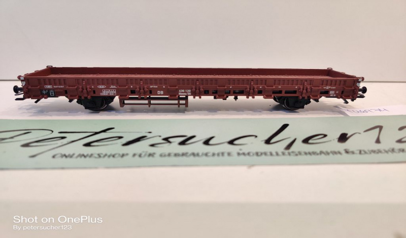 Märklin H0 AC 46974 Rungenwagen Rlmms 56 / NEM / DB