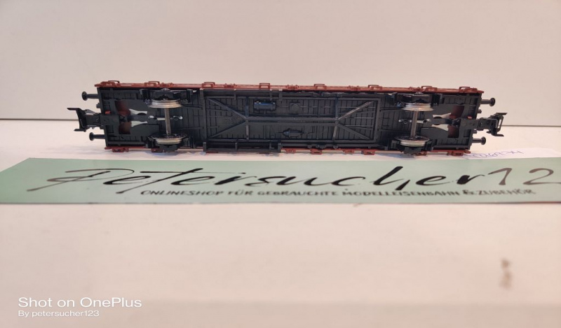 Märklin H0 AC 46974 Rungenwagen Rlmms 56 / NEM / DB