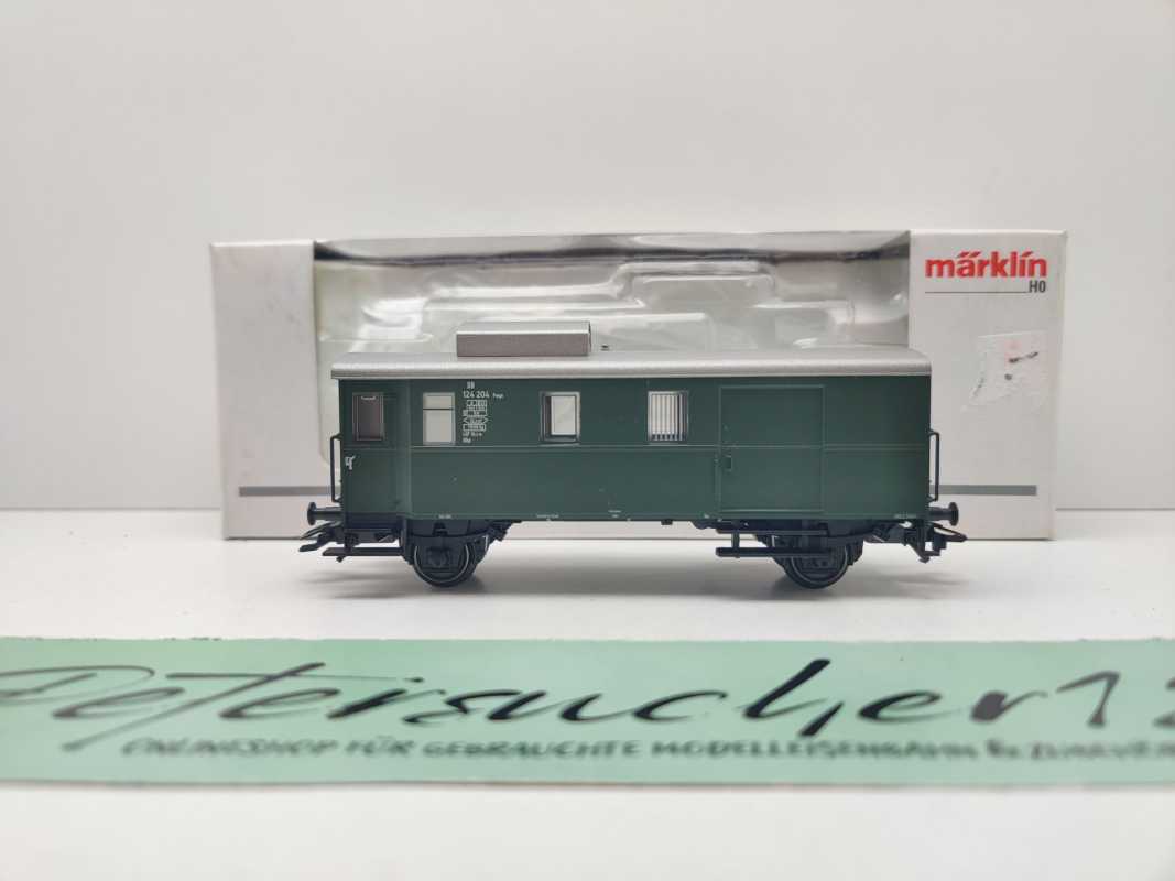 Märklin H0 46980 Güterzug-Begleitwagen Pwgs41 / NEM / DB / OVP
