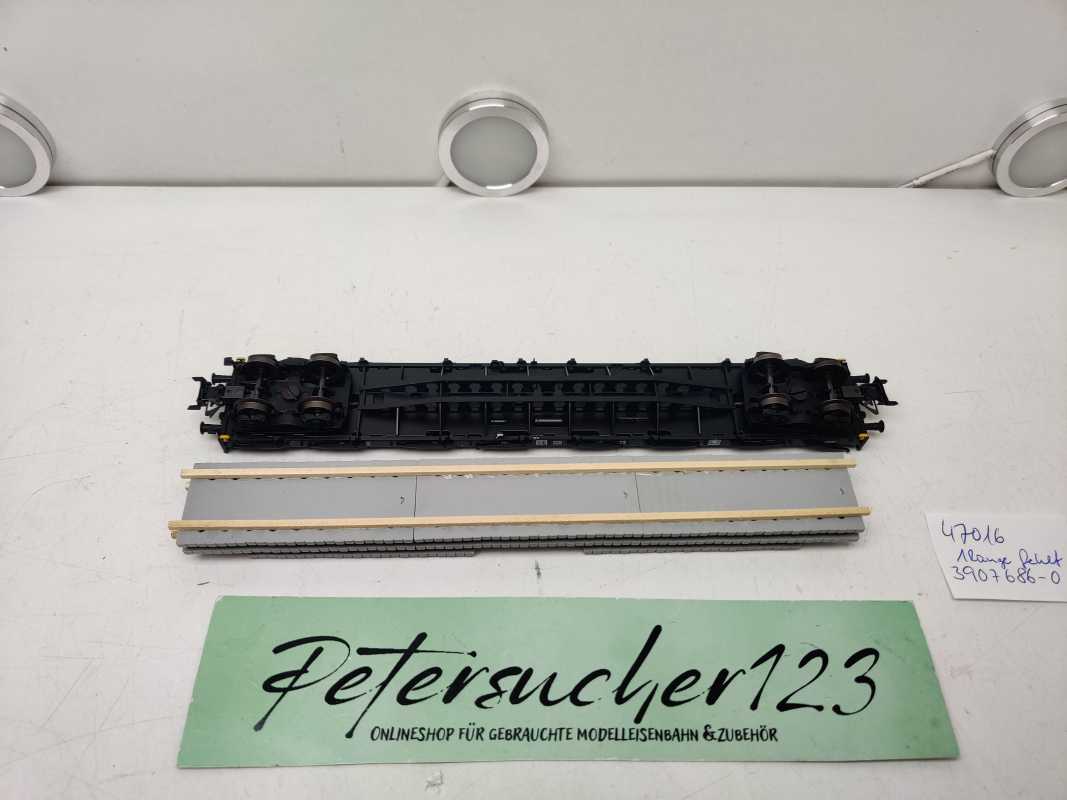 Märklin H0 AC 47016 / 390 7 686-0 / Flachwagen / Rungenwagen der Bauart Snps 719/ DB
