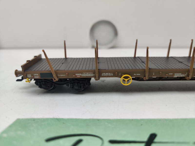 Märklin H0 AC 47025 Rungenwagen / Flachwagen / DSB