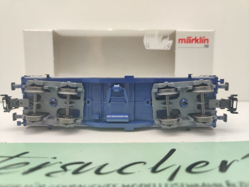 Märklin H0 AC 47201 Schiebeplanenwagen "Magazin JW'01" Shimmns-tu / NEM / MB / OVP
